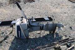*NO STORAGE* Evinrude Outboard Motor and Fishing Tackle
