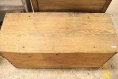 New England Dovetailed Pine Sea Chest
