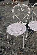 *NO STORAGE* Bar Cart, Cushions, Ice Cream Parlor Chairs