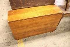 Drexel Declaration MCM Walnut Tuckaway Table