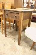 Federal Mixed Woods One Drawer Stand