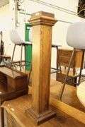 Antique Yellow Pine Pedestal