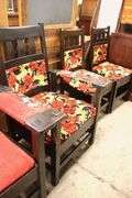 5pc Stickley Brothers Arts & Crafts Oak Parlor Set