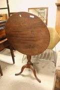 New England Federal Spider Leg Cherry Candle Stand