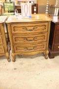 Pair French Provincial Style Nightstands