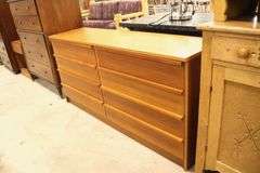 MCM Teak Eight Drawer Dresser