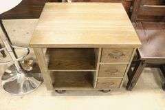 Modern Industrial Style End Table