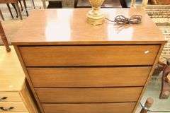 Bassett MCM Walnut and Laminate Chest