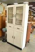 Art Deco Painted Hutch