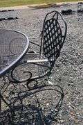 *Storage $20* Wrought Iron Patio Dining Set