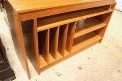Danish MCM Teak Entertainment Credenza, Minor Chips