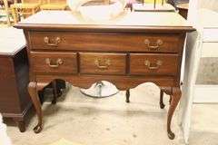 Queen Anne Style Cherry Vanity