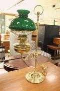 Vintage Brass Student Lamp