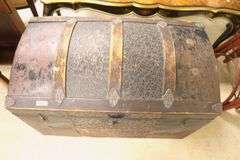 Antique Dome Lid Trunk