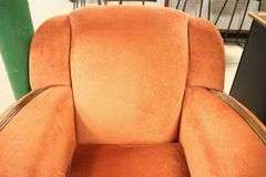 Art Deco Upholstered Armchair