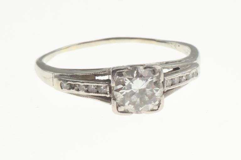 14k Gold 0.50 ct Diamond Ring 2.0g
