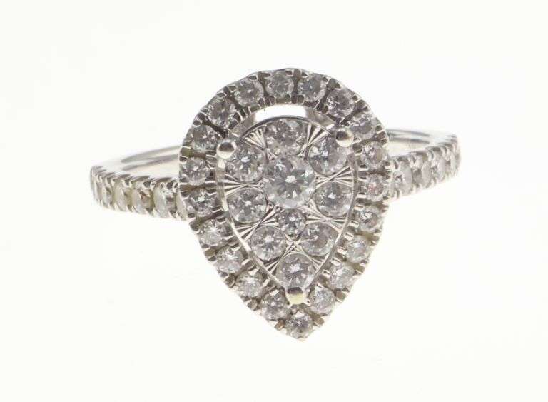14k Gold 0.50 ct Diamond Ring 3.9g