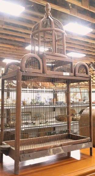 Modern Ethnographic Bird Cage