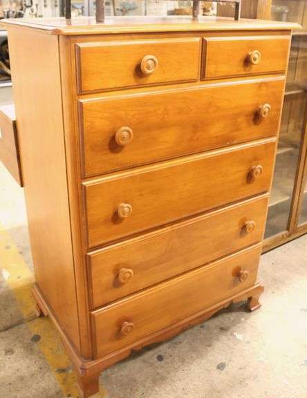 Vintage Farmhouse Maple Chest