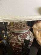 Lot of Carved Ethnographic Figures, Paper Mache, Oriental Mask, Buddha & Turtle, Lamps Etc.