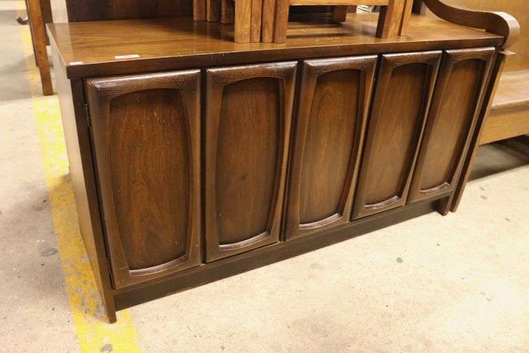 MCM Walnut Small Credenza