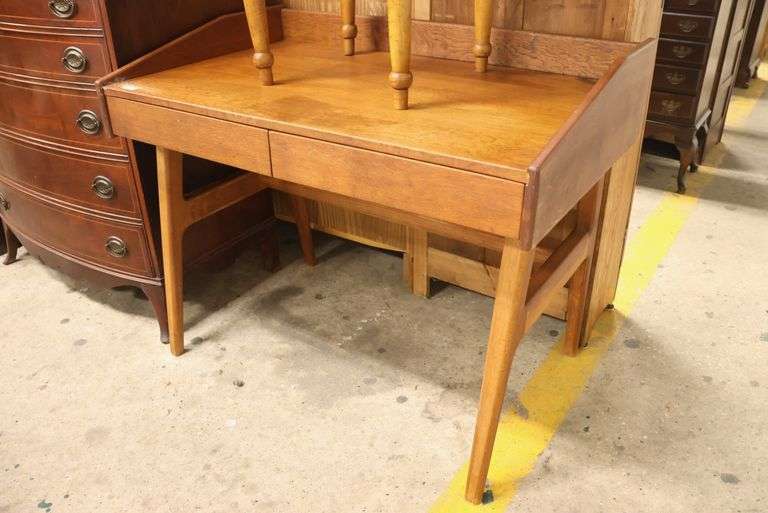 MCM Teak Desk, Top with Imperfections