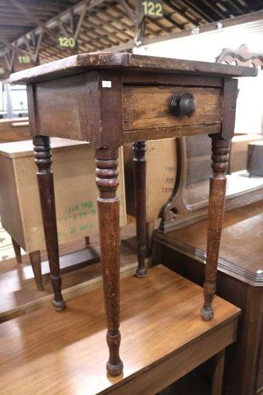 Sheraton Mixed Woods One Drawer Stand