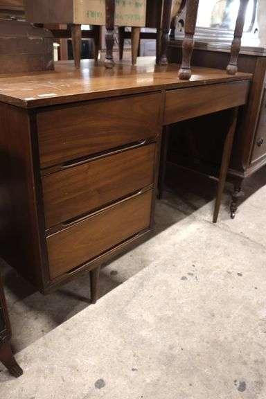 MCM Walnut Desk, Marks on Top