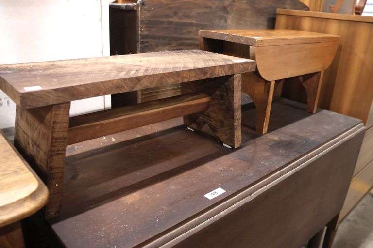 (2) Farmhouse Stools
