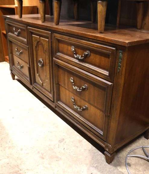 American of Martinsville MCM Cherry Credenza