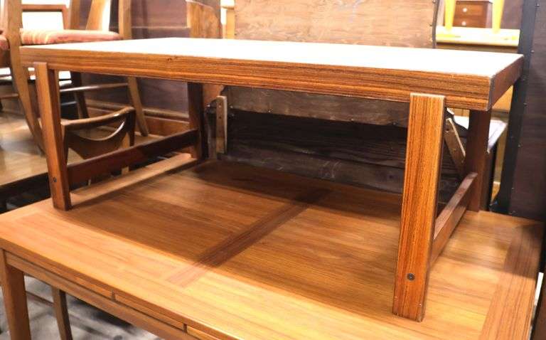 Danish MCM Tile Top Rosewood Coffee Table