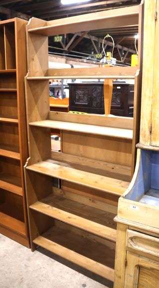 Vintage Farmhouse Pine Shelf