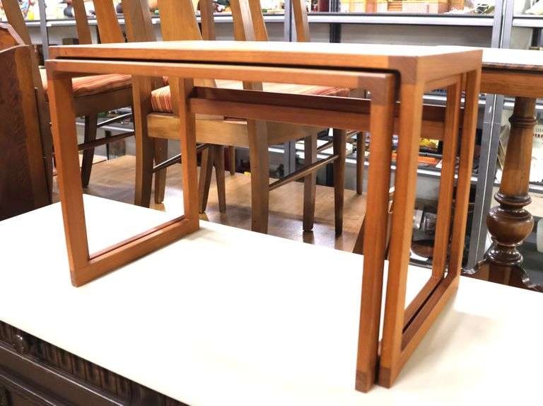 Danish MCM Teak Nesting Tables