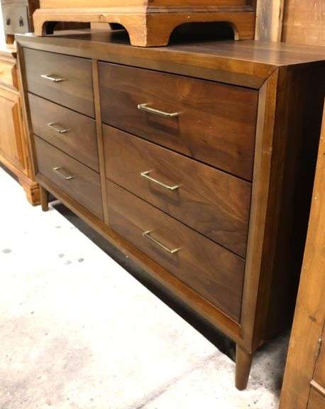MCM Style Six Drawer Dresser