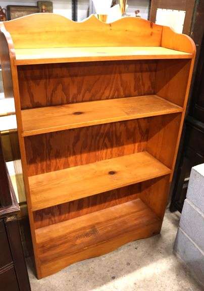 Vintage Farmhouse Pine Shelf
