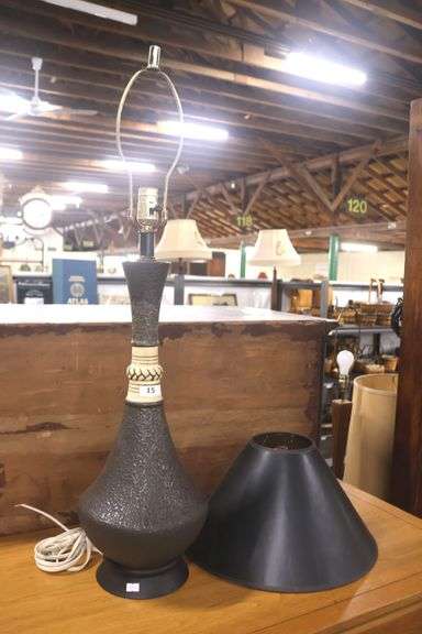 MCM Ceramic Lamp