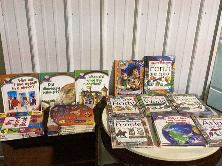 Child's Learning Books (Great Shape)