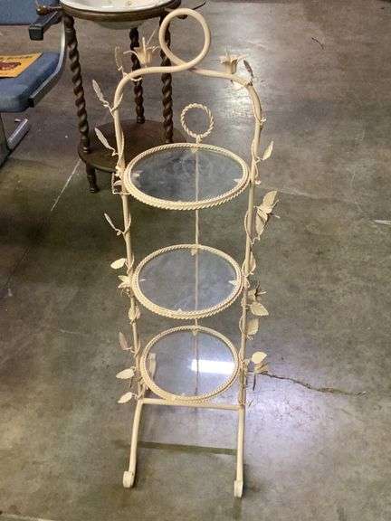 Pink Plant stand (folds away)