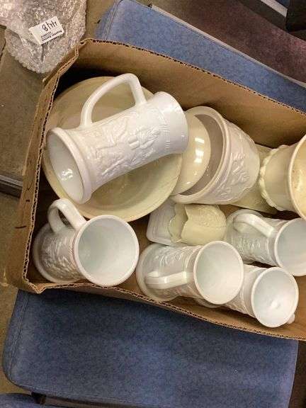White Stine's & Bowls
