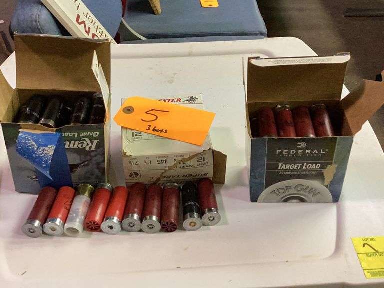 Assorted 12g shot gun shells