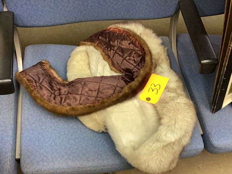Lady's Fur Scarfs 2 for one money