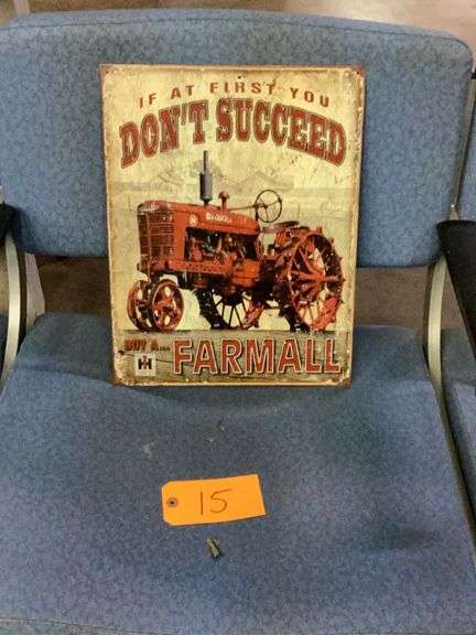 Farmall Metal sign
