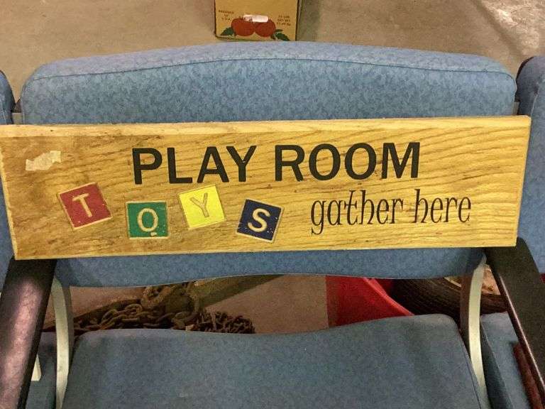 Play Room wooden sign