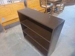 Brown Wooden Book Case