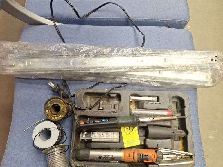 Soldering Iron with accessories & Drawer Rails