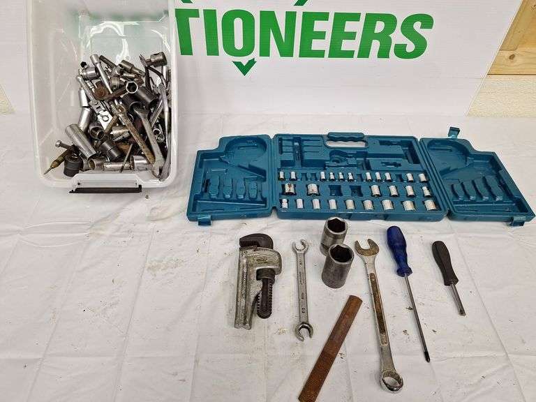 Lot of Sockets & Wrenches & China made tools