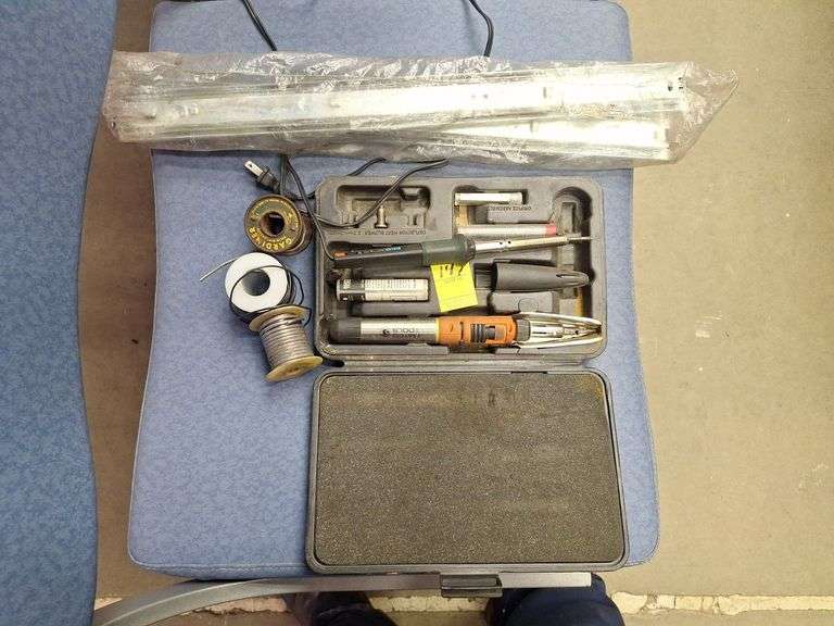 Soldering Iron with accessories & Drawer Rails