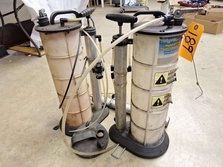 Mac Fluid Extractor & Mityvac with extra pump