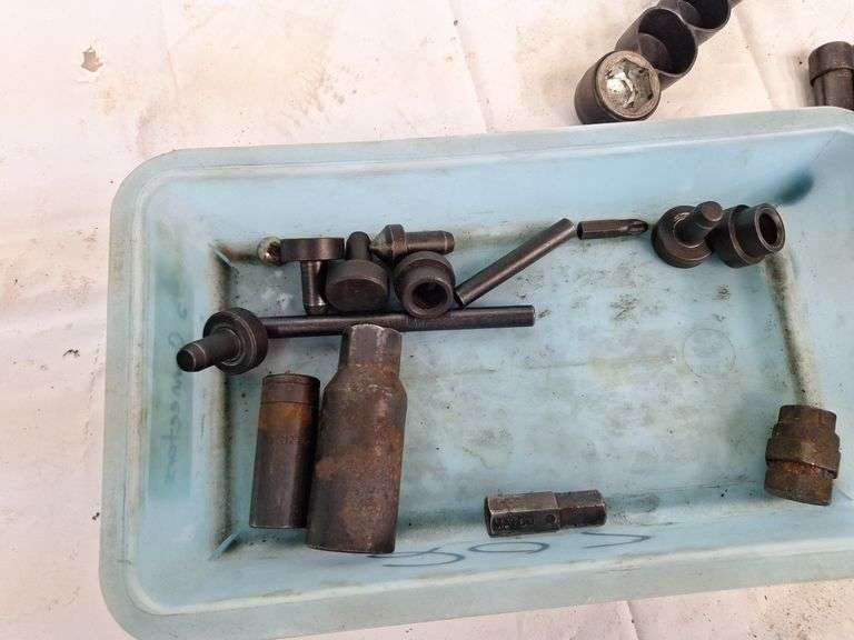 UnKnown Impact Sockets with Matco Hook Tool