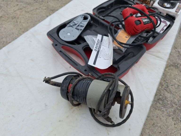 Rotozip & Rockwell router with Mirco Die Grinder all one money